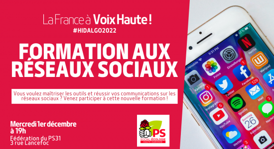 Formation aux réseaux sociaux