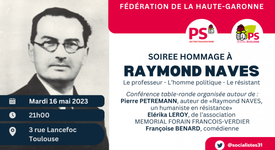 Soirée hommage à Raymond Naves