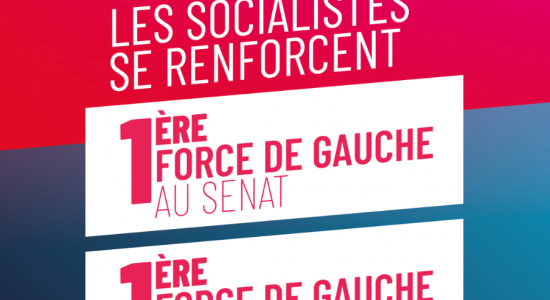 Les socialistes, première force de gauche au Sénat et au Parlement