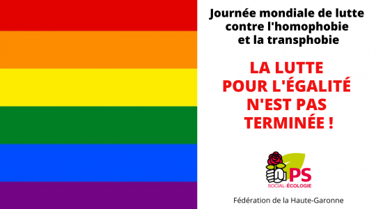 Le combat pour l’égalité des droits n’est pas encore gagné !