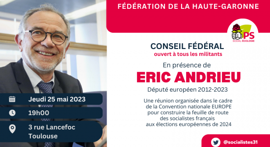 Eric Andrieu à la fédération