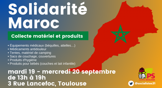 Action solidaire pour le Maroc